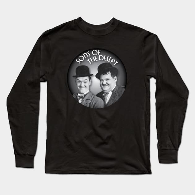 Laurel and Hardy-4 Long Sleeve T-Shirt by BonzoTee